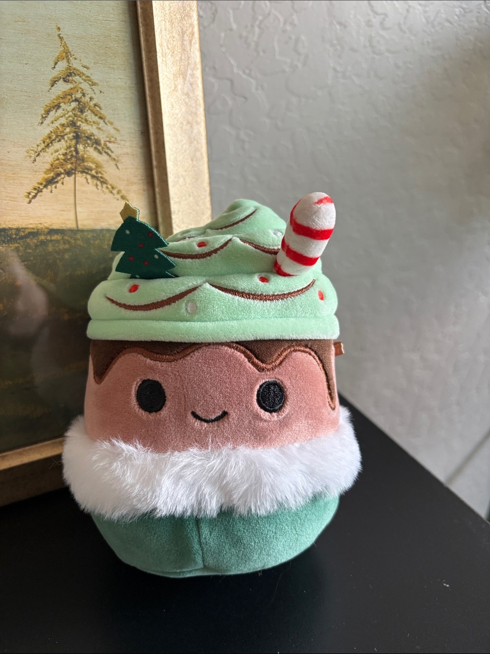 Squishmallow Ernesto the Peppermint Latte 5”